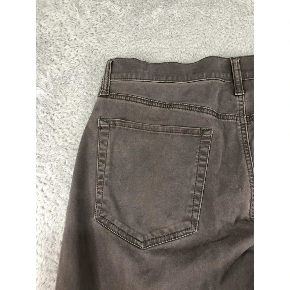 Lucky Brand Jeans Mens 38x30 (Tag 36x30) Brown 121 Slim Straight *Flaw